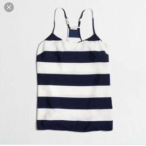 JCrew Stripped Racerback Cami